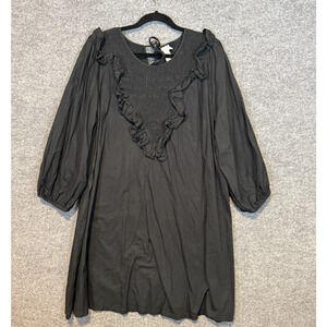 H&M | Dresses | Hm Black Baby Doll Dress New | Poshmark